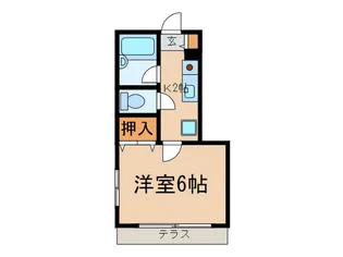 S・First砧【1階】の間取り