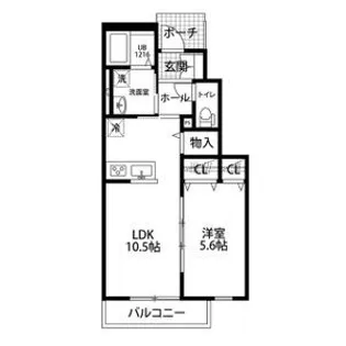 クレール Bois ile【1階】の間取り