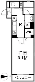 Luna Azul【2階】の間取り