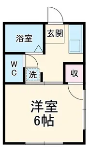コーポビリオン【1階】の間取り