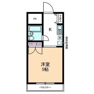 ペガサスマンション百合ヶ丘【3階】の間取り