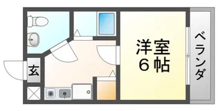 松ヶ丘壱番館【1階】の間取り
