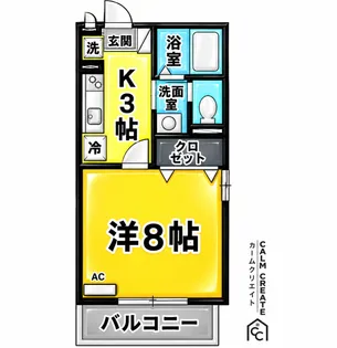 All for One【2階】の間取り