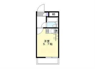 オパール館新所沢【1階】の間取り