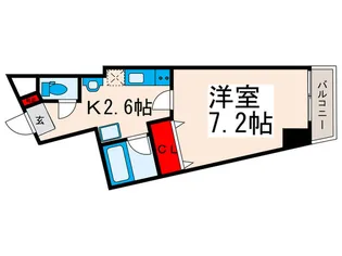 アルビオン・エクレール【6階】の間取り