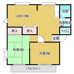 城ケ丘ビレッジ 2【2階】の間取り