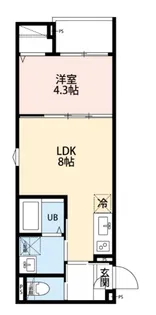 Fiore 柴又【2階】の間取り