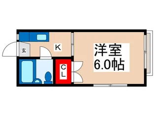 メゾンイナヨシ【2階】の間取り