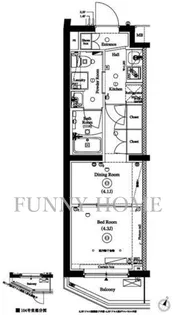 ARKMARK三軒茶屋【1階】の間取り