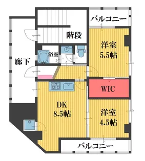 小池ビル【4階】の間取り
