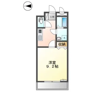 ルミナス・ナカヤ【3階】の間取り