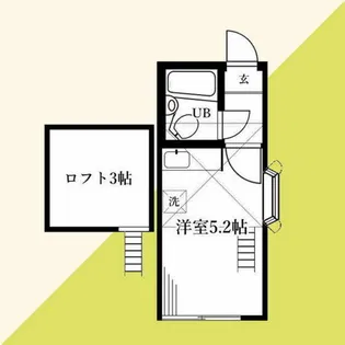 PLAZA DE MENAGE【2階】の間取り