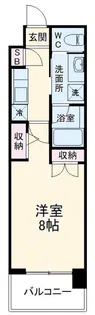 プレディアンスフォート磯子マキシヴ【10階】の間取り