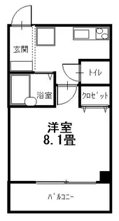広島県呉市広駅前1【アパート】の間取り