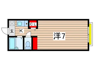 Mレスポワ-ル大塚【2階】の間取り