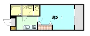 グレース旭町【3階】の間取り