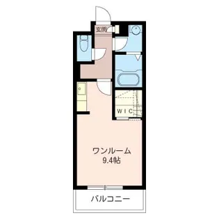 Casa Mila (カーサ ミラ)【3階】の間取り
