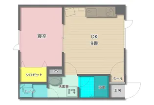 ハイツアスターA【3階】の間取り