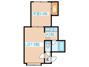 グランデ-ルNOW【2階】の間取り