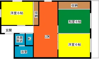 鹿児島県鹿児島市永吉2【マンション】の間取り