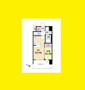 セレニテ十三ミラク【13階】の間取り