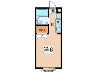 ゆりかごハイツ【3階】の間取り