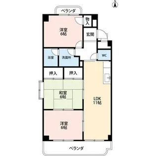 愛知県日進市栄3【アパート】の間取り