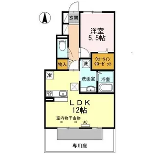 高知県高知市福井東町【アパート】の間取り