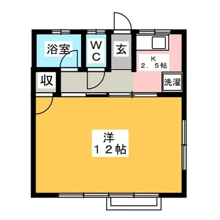 ブリランテササヒラ【3階】の間取り