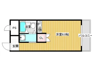 グレープ本町【2階】の間取り