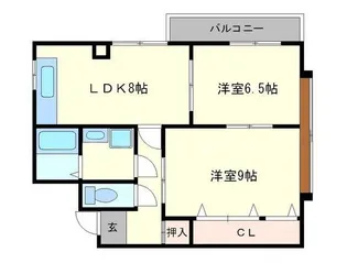 オリエントビル【4階】の間取り