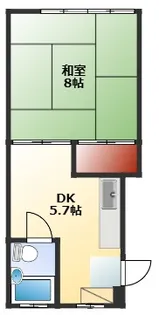 メゾンK2【2階】の間取り