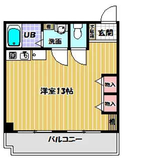 N2ビル【2階】の間取り