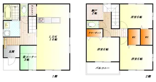 千葉県鴨川市広場【一戸建】の間取り