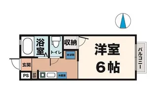 ラポール【2階】の間取り