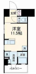 リーフコンフォート本厚木【9階】の間取り