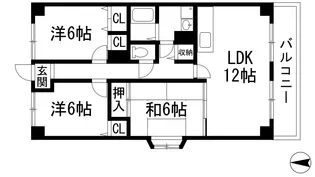 コンフォート【2階】の間取り