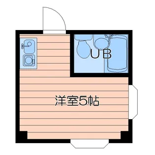 菅栄町レディースマンション【2階】の間取り