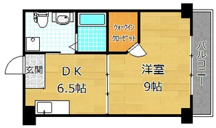 香里ヶ丘ビル【3階】の間取り