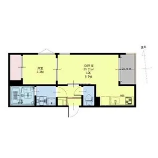 Regalest 鹿野【1階】の間取り