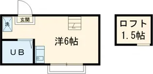 クロノス飛田給【2階】の間取り