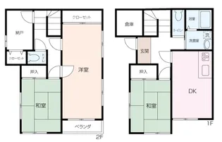 神奈川県三浦市宮川町【一戸建】の間取り
