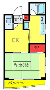 古谷ビル【4階】の間取り