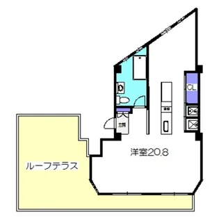 長居フラッツ【5階】の間取り
