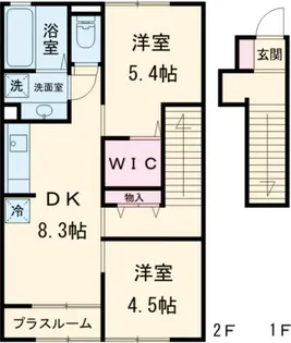 コンフォーティアII【2階】の間取り