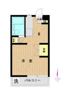 モンテヴェール【1階】の間取り