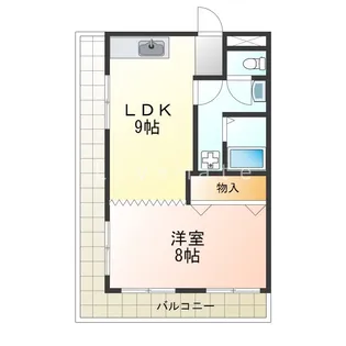 ホワイトヒル【3階】の間取り