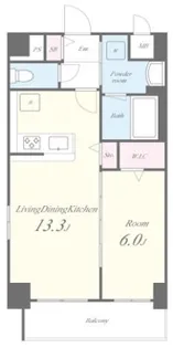 東京都江東区亀戸8【マンション】の間取り