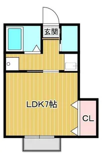 アイビー桜山B【1階】の間取り
