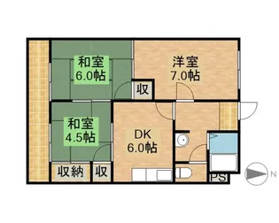 ナタリーヒルズ【1階】の間取り